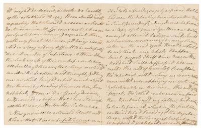 Lot #172 William Wilberforce Autograph Letter Signed on Politics and Abolition: "Plunged up to the chin in slave papers" - Image 6