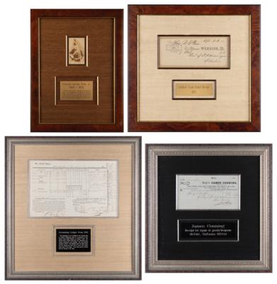 Lot #212 19th-Century Business and Military (4)