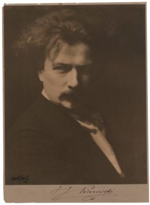 Lot #551 Ignace J. Paderewski Signed Photograph - Image 1