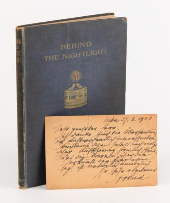 Lot #201 Sigmund Freud Autograph Letter Signed on