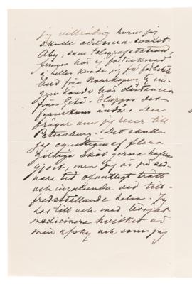 Lot #199 Alfred Nobel Autograph Letter Signed: "I'm too much of a philosopher" - Image 4