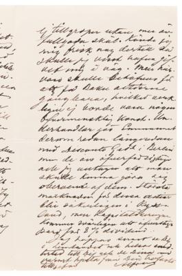 Lot #199 Alfred Nobel Autograph Letter Signed: "I'm too much of a philosopher" - Image 5