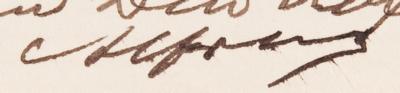 Lot #199 Alfred Nobel Autograph Letter Signed: "I'm too much of a philosopher" - Image 6