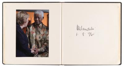 Lot #171 Statesmen and Politicians Autograph Album with (100) Signatures, Including Deng Xiaoping, Nelson Mandela, and the Dalai Lama - Image 9