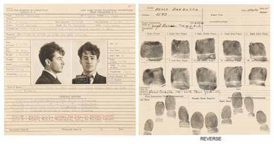 Lot #755 Rocky Graziano Prison Archive: (45+) Documents with (8) Early Autographs ("Rocco Barbella"), Mug Shot, Fingerprint Cards, and Police Records - Image 2