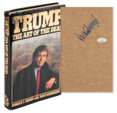 Lot #68 Donald Trump Signed Book - The Art of the Deal - Image 1