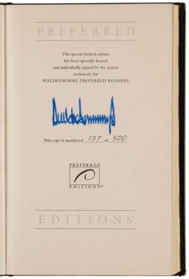 Lot #71 Donald Trump Signed Limited Edition Book - Surviving at the Top - Image 4