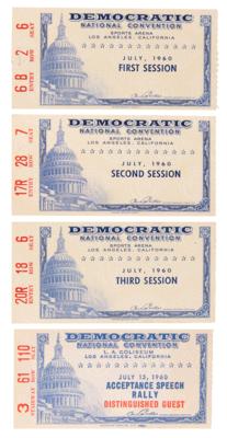 Lot #47 John F. Kennedy and Lyndon B. Johnson Signatures, in an Archive of 1960 Democratic National Convention Ephemera - Image 5