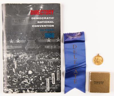 Lot #47 John F. Kennedy and Lyndon B. Johnson Signatures, in an Archive of 1960 Democratic National Convention Ephemera - Image 7