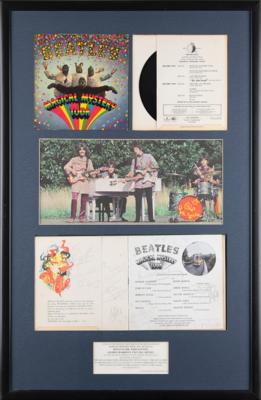 Lot #7002 Beatles Signed Magical Mystery Tour EP - Obtained at the Film's Launch Party at London's Royal Lancaster Hotel (December 21, 1967) - Image 2