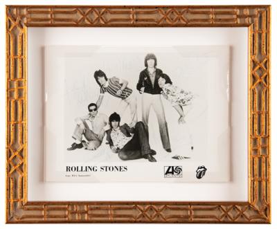 Lot #7126 Rolling Stones Signed Photograph - Image 2