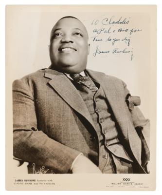 Lot #7198 James Rushing Signed Photograph