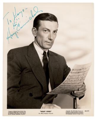 Lot #7185 Hoagy Carmichael Signed Photograph - Image 1