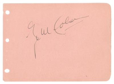 Lot #7188 George M. Cohan Signature