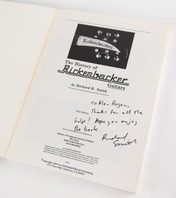 Lot #7023 George Harrison Autograph Note Signed on His Rickenbacker 12-String Guitar: "Along with its bright sound this guitar contributed a lot to the music of The Beatles" - Image 4