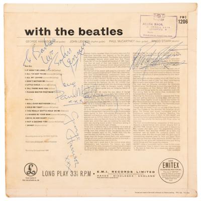 Lot #7001 Beatles Rare Signed Album - With the