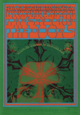 Lot #7148 The Doors 1967 Avalon Ballroom Concert Poster (Third Print) - Image 1