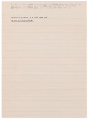 Lot #7015 John Lennon Signed Typed Letter and Signed Questionnaire to a Patient at the New York Psychiatric Institute - "Nothing is seperate from everything (or anything)” - Image 7