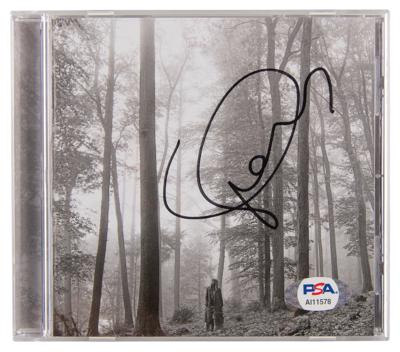 Lot #7463 Taylor Swift Signed CD - Folklore