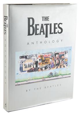 Lot #7024 George Harrison Signed Book to Photographer Barry Feinstein - The Beatles Anthology - Image 3