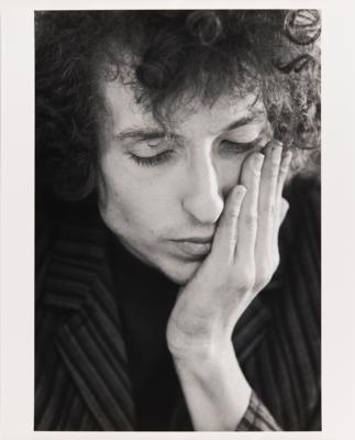 Lot #7092 Bob Dylan Oversized Original Photograph by Barry Feinstein - 'Contemplation' - Image 1