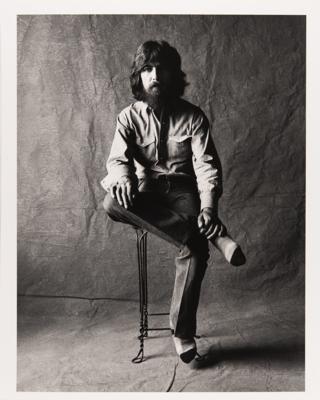 Lot #7032 George Harrison Oversized Original Photograph by Barry Feinstein - 'Portrait' - Image 1