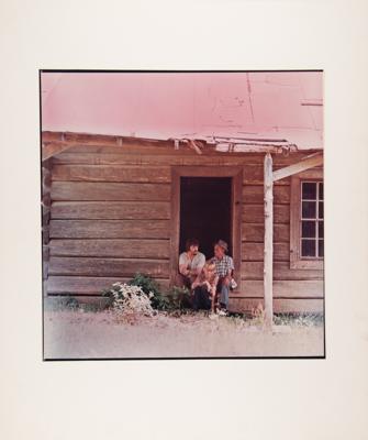 Lot #7250 Delaney & Bonnie 'Home' Album Art Outtake Proof Photograph by Barry Feinstein - Image 2