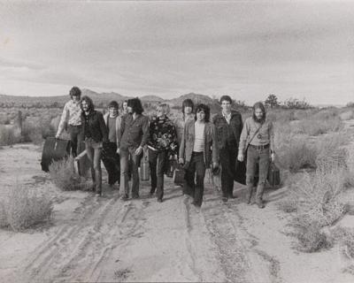 Lot #7248 Delaney & Bonnie & Friends 'On Tour with Eric Clapton' Back Album Cover Proof Photograph by Barry Feinstein - Image 1