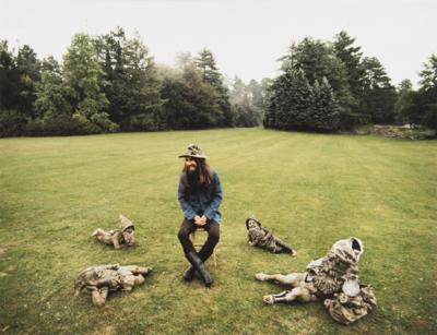 Lot #7033 George Harrison 'All Things Must Pass' Album Art Outtake Print - From the Collection of Photographer Barry Feinstein - Image 1