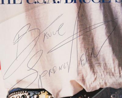 Lot #7256 Bruce Springsteen Signed Album - Born in the USA - Image 2