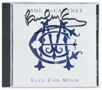 Lot #7075 Paul McCartney Signed CD - Ecce Cor Meum - Image 1