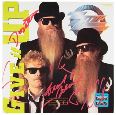 Lot #7305 ZZ Top Signed Single Album - 'Give It Up' - Image 1