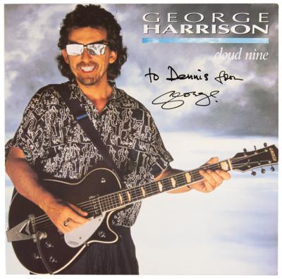 Lot #7029 George Harrison Signed Album - Cloud Nine - Image 1