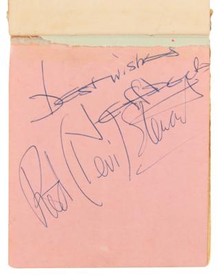 Lot #7218 Cream and Canned Heat Autograph Album with Jeff Beck, Rod Stewart, and Ronnie Wood - Image 2