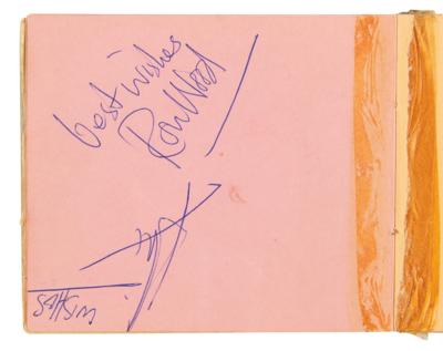 Lot #7218 Cream and Canned Heat Autograph Album with Jeff Beck, Rod Stewart, and Ronnie Wood - Image 3