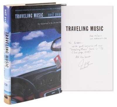 Lot #7295 Rush: Neil Peart Signed Book - Traveling Music - Image 1