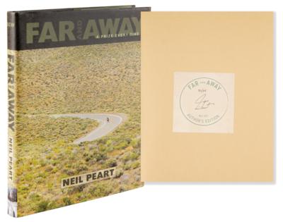 Lot #7296 Rush: Neil Peart Signed Limited Edition Book - Far and Away - Image 1