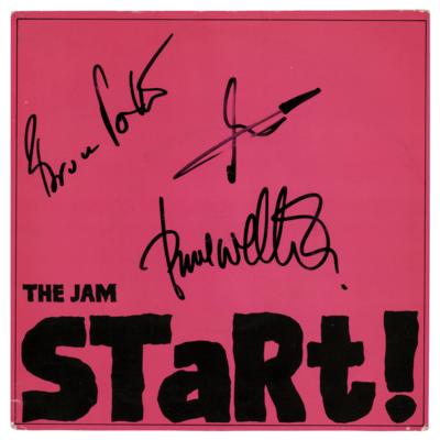 Lot #7314 The Jam Signed 45 RPM Single Record - Start! - Image 1