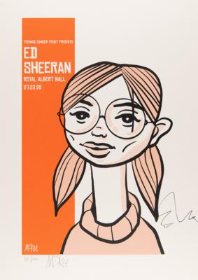 Lot #7459 Ed Sheeran Signed Limited Edition 2022 Concert Print - Image 1