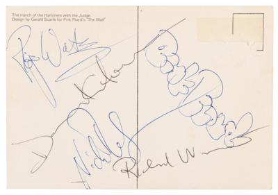 Lot #7165 Pink Floyd Signatures - Obtained During The Wall Tour - Image 2