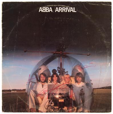 Lot #7264 ABBA Signed Album - Arrival