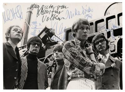 Lot #7234 Manfred Mann Signed Photograph by Dezo Hoffmann - Image 1