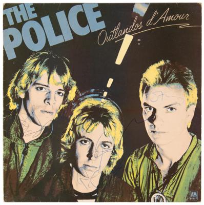 Lot #7290 The Police Signed Album - Outlandos D’Amour - Image 1