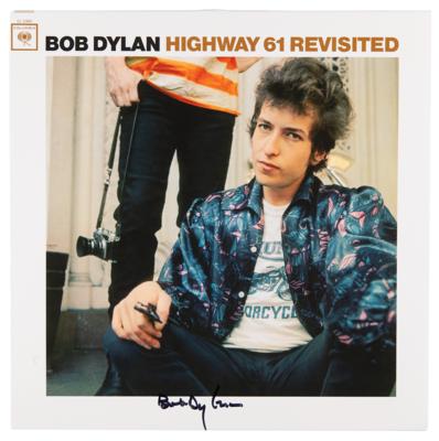 Lot #7094 Bob Dylan Signed Album - Highway 61 Revisited - Image 1