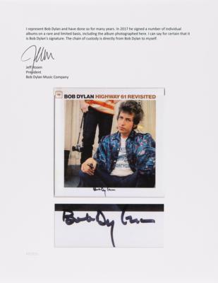 Lot #7094 Bob Dylan Signed Album - Highway 61 Revisited - Image 6