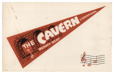 Lot #7063 Beatles 1964 Cavern Club Christmas Card - Image 2