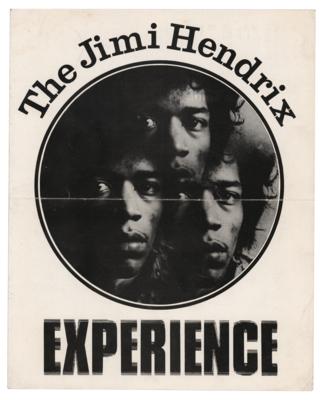 Lot #7118 Jimi Hendrix Experience Original UK Fan