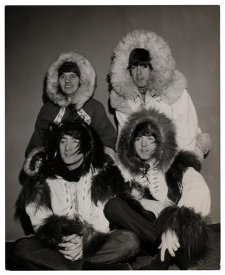 Lot #7059. Beatles Original '1964 Christmas Show' Photograph by Dezo Hoffmann