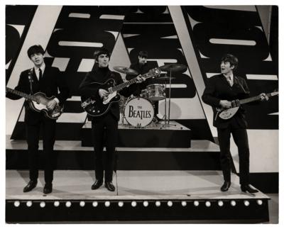 Lot #7060 Beatles Original 'Thank Your Lucky Stars' Photograph - Image 1