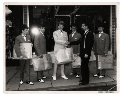 Lot #7238 Ringo Starr: Rory Storm and the Hurricanes Original Photograph by Ness Studios - Image 1